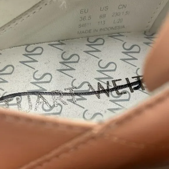 Women's Stuart Weitzman Goldie glam, convertible sneaker size 6 - Picture 8 of 10